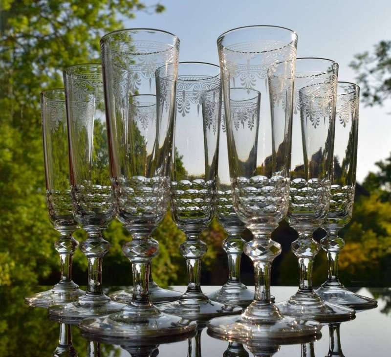 Baccarat Crystal Stemware Patterns