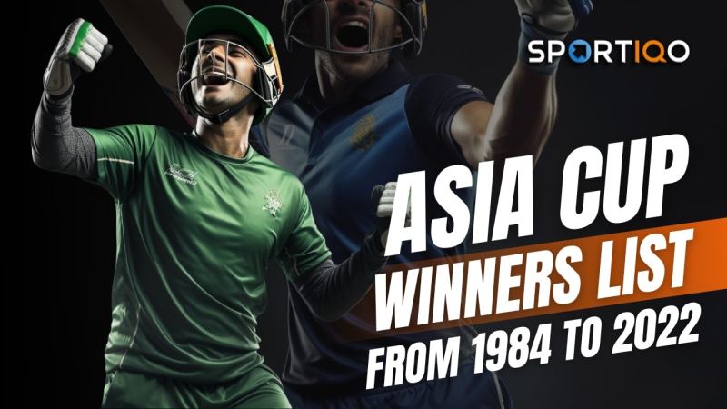 List Of Asia Cup Winners