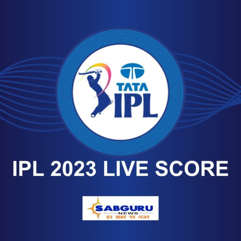 Today Tata Ipl Live Score India 2023