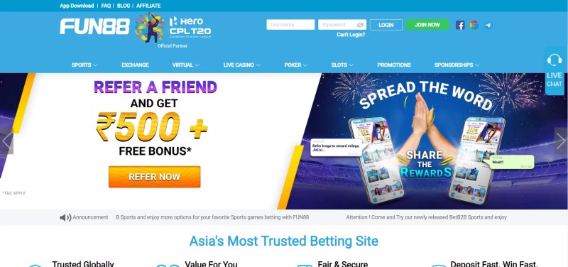 Fun88 Setting the Standard for Online Betting in Asia